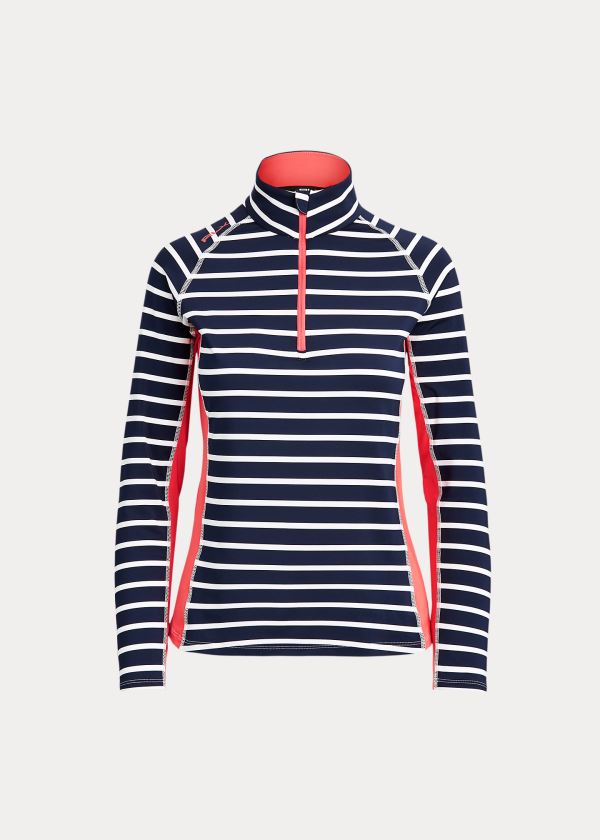 Women's Ralph Lauren Performance Golf Quarter-Zip Shirts | 803426ZQM